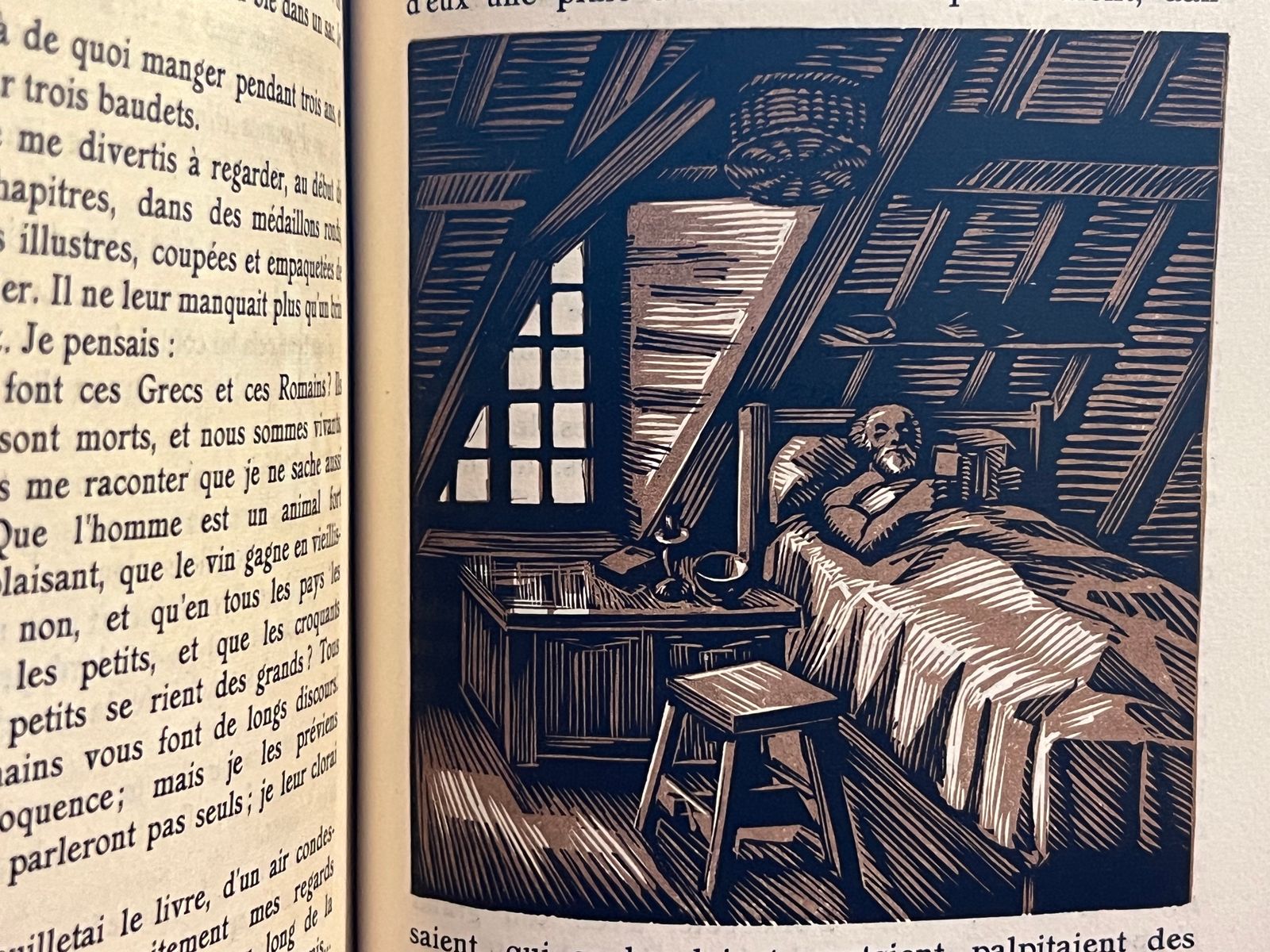 Colas Breugnon - Romain Rolland - 1927 | Exemplaire numéroté LIII d'un tirage de luxe à très petit nombre, spécialement imprimé pour l'illustrateur Sylvain Sauvage lui-même — une provenance d'exception qui confère à ce volume une valeur historique et sentimentale unique | Aufildeslivres.fr