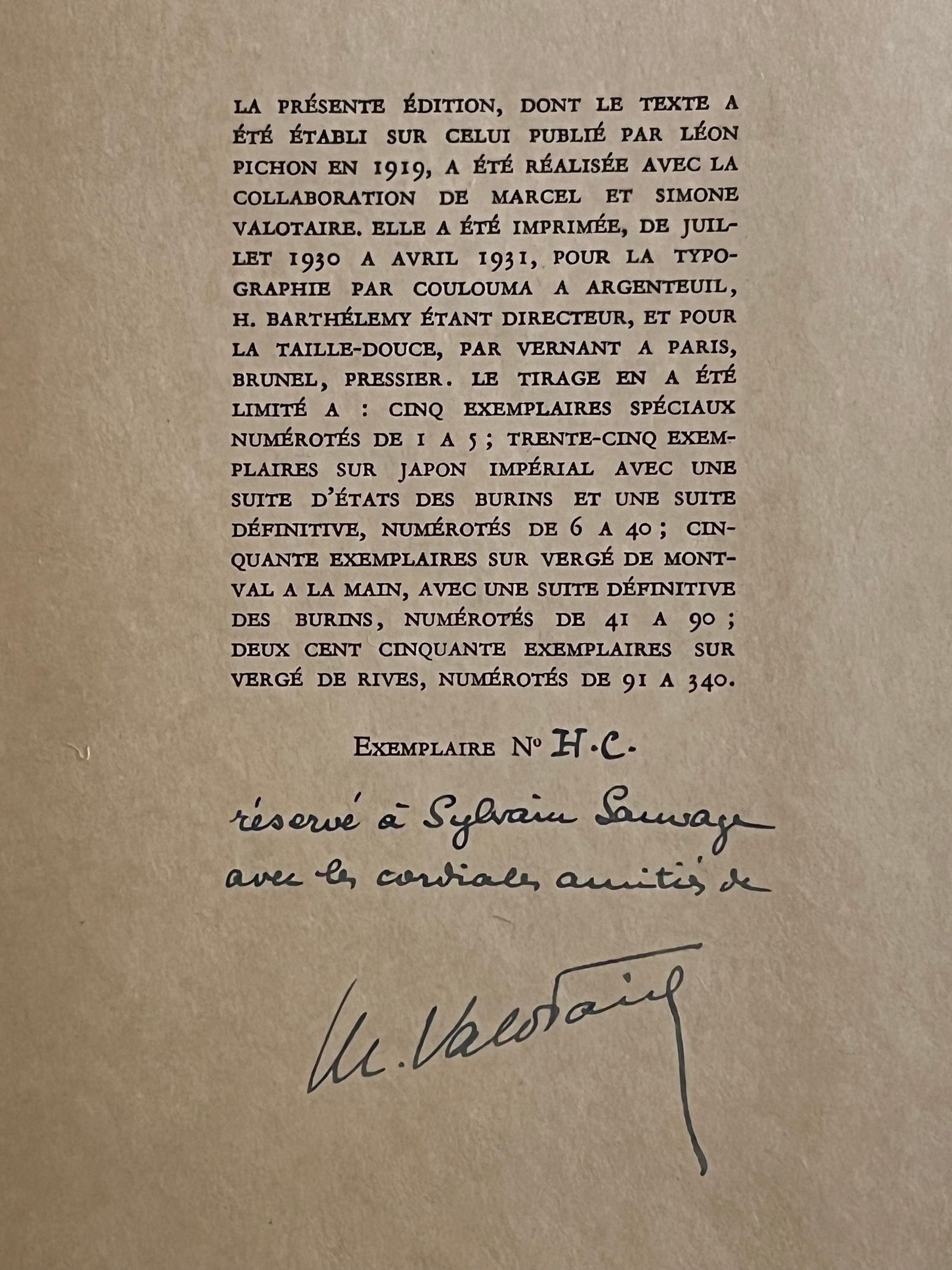 Les Amours pastorales de Daphnis et Chloé - Longus - 1930 | 52 planches hors texte gravées au burin par Sylvain Sauvage, maître illustrateur de l'entre-deux-guerres, dans une qualité d'impression exceptionnelle | Aufildeslivres.fr