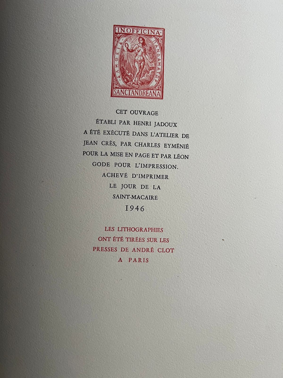 Du Sang de la Volupté et de la Mort - Gabriele D'Annunzio - 1946 | Édition illustrée par Gérard Cochet, figure majeure de l'illustration française de l'entre-deux-guerres | Aufildeslivres.fr