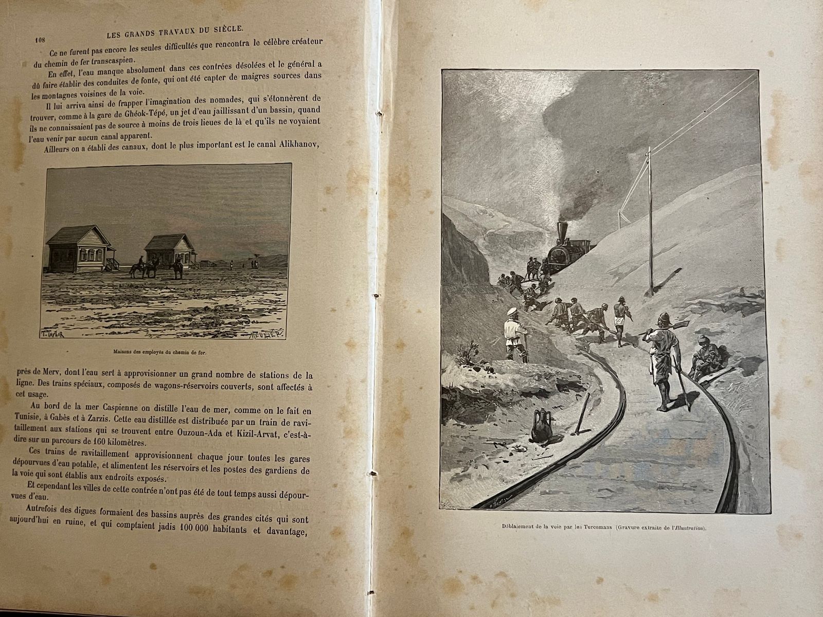 Les Grands Travaux du Siècle - J.-B. Dumont - 1891 | Exemplaire complet d'une publication Hachette de grande qualité éditoriale, rare sur le marché aujourd'hui | Aufildeslivres.fr
