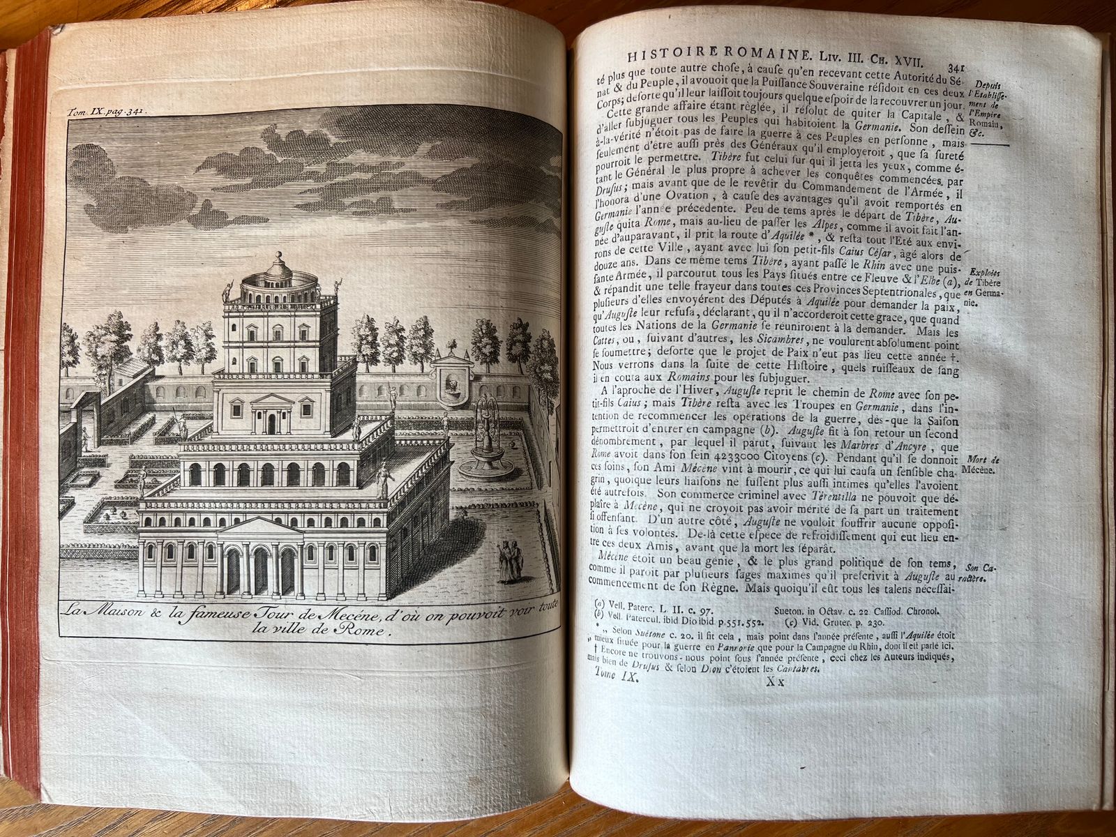 Histoire Universelle - Tome IX - Une Société de Gens de Lettres - 1752 | Édition originale publiée par Arkstee & Merkus, l'une des maisons d'édition les plus prestigieuses d'Amsterdam, reconnue pour la qualité de ses productions. | Aufildeslivres.fr