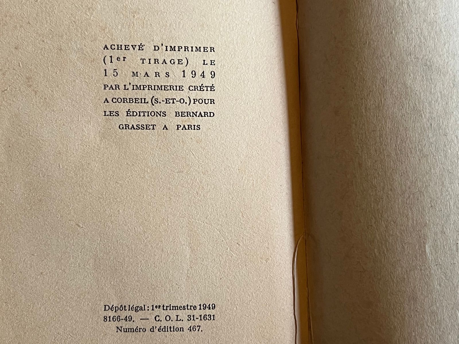 Mort d'un Personnage - Jean Giono - 1949 | Témoignage rare de la période de renaissance littéraire de Giono après-guerre | Aufildeslivres.fr