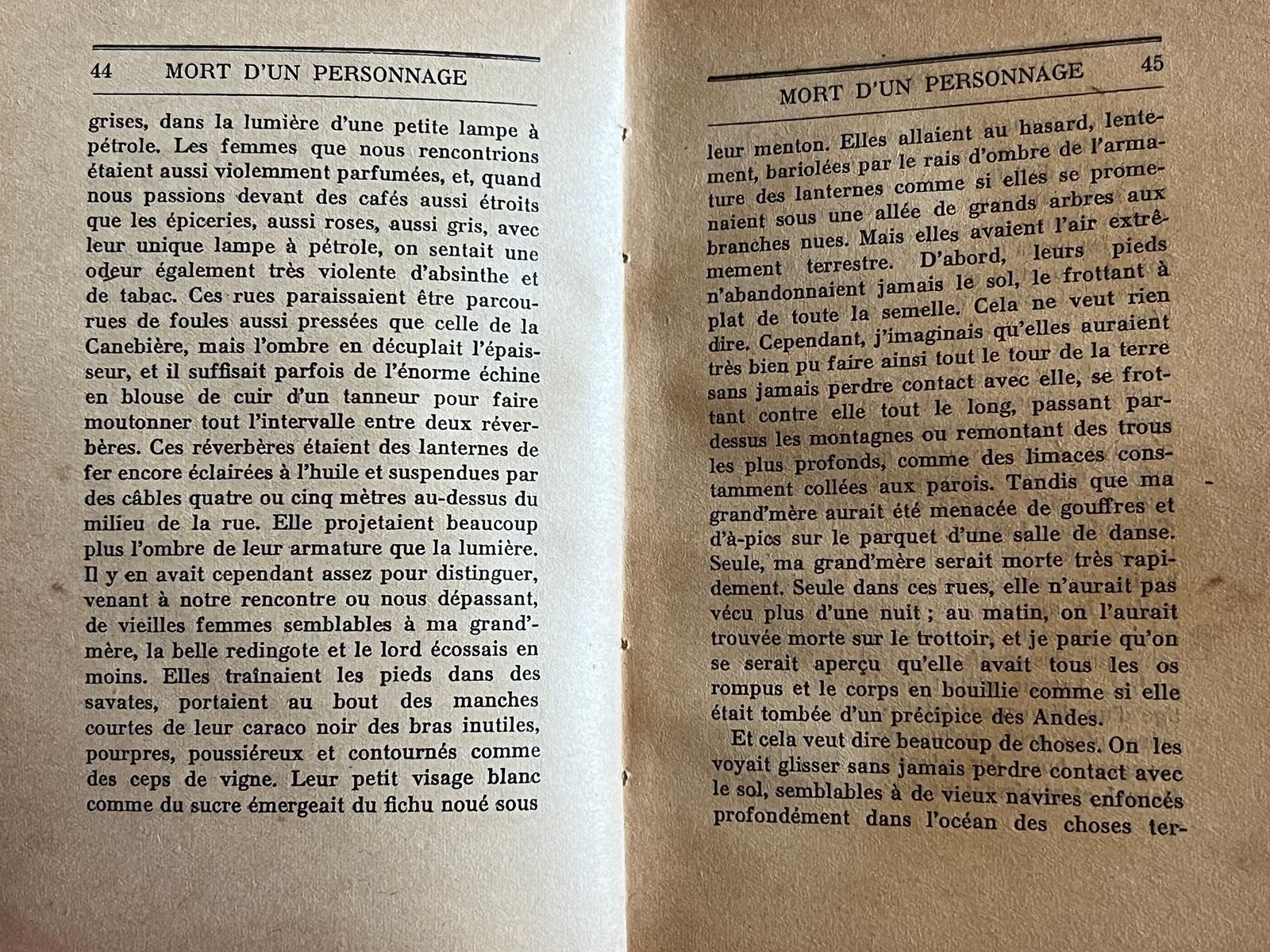Mort d'un Personnage - Jean Giono - 1949 | Provenance exceptionnelle avec dédicace autographe de l'un des plus grands écrivains français du XXe siècle | Aufildeslivres.fr