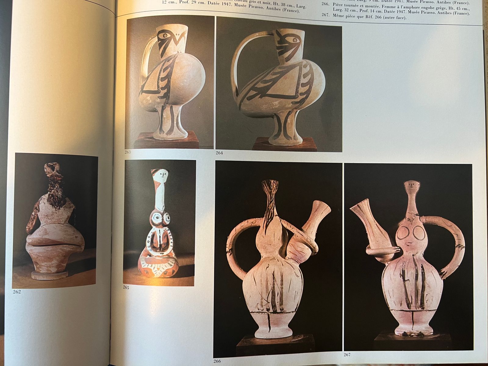 Céramique de Picasso - Georges Ramié - 1974 | 750 Illustrations en Noir et en Couleur, Photographies Inédites d'Eduard Quinn | Aufildeslivres.fr