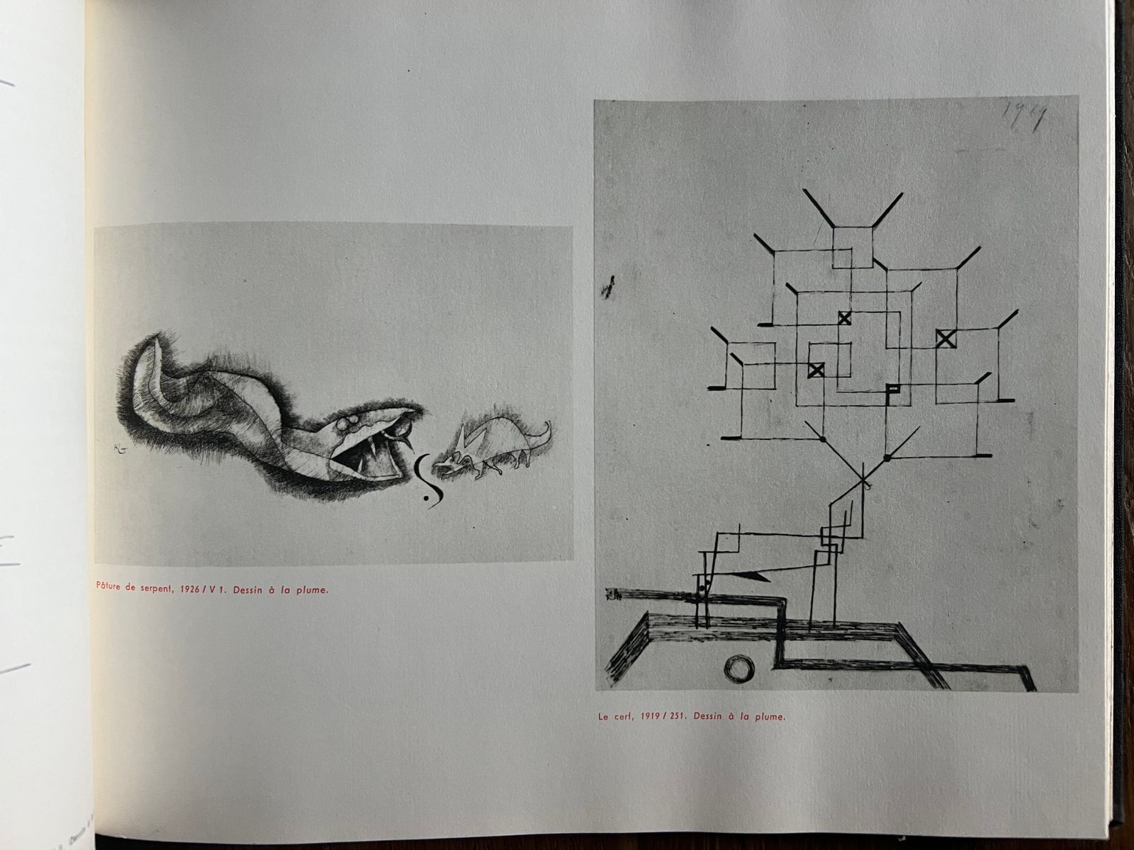 Paul Klee - Félix Klee - 1963 | Illustrations en héliogravure couleur d'une qualité exceptionnelle par les Imprimeries Braun et Cie | Aufildeslivres.fr