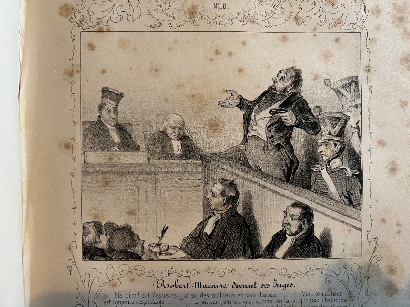 Les cent et un Robert-Macaire - Honoré Daumier - 1939 | Essential document for understanding the evolution of French caricature and satirical illustration | Aufildeslivres.fr