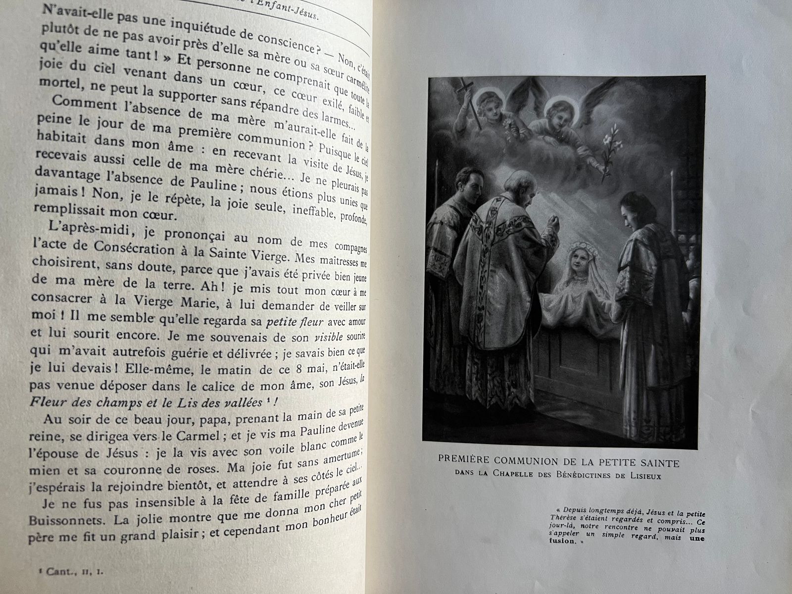 Sainte Thérèse de l'Enfant-Jésus - - 1926 | Publication datant de 1926, seulement trois ans après la canonisation de Thérèse en 1925, témoignant de la ferveur immédiate entourant la nouvelle sainte | Aufildeslivres.fr