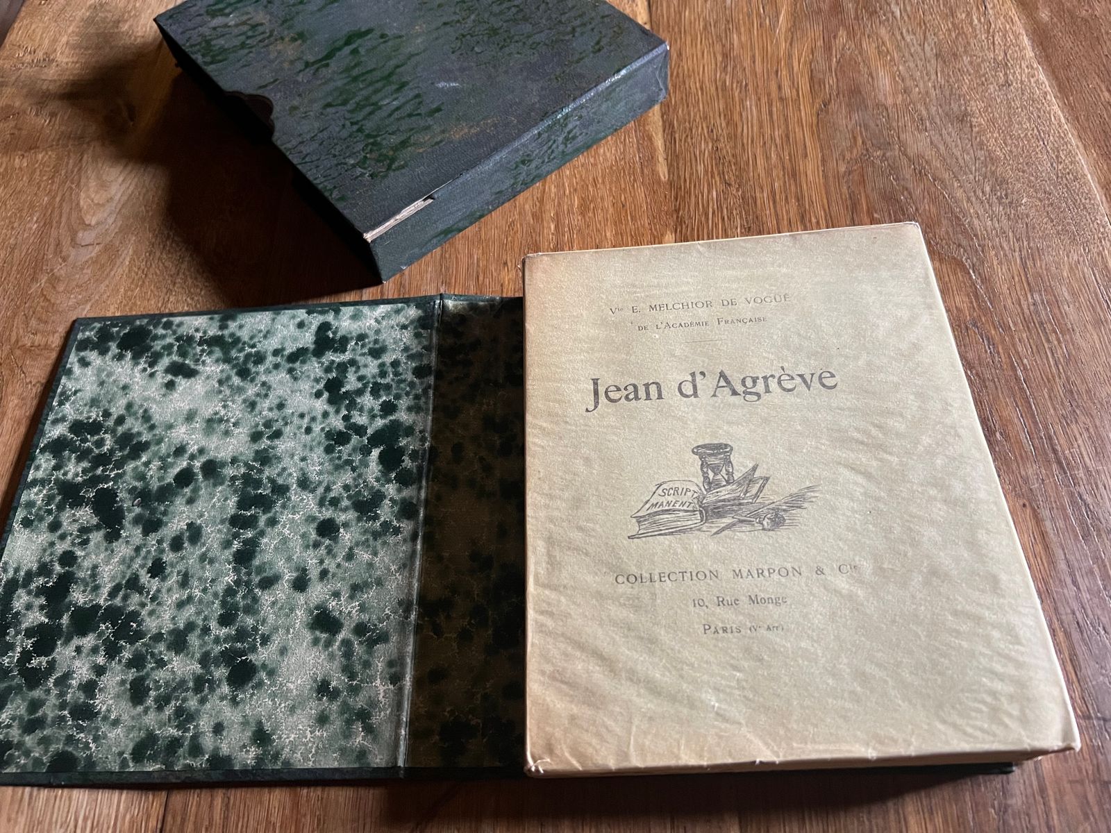 Jean d'Agrève - E. Melchior de Vogüé - 1921 | Témoignage précieux sur la vision des élites catholiques face aux questions ouvrières au tournant du siècle | Aufildeslivres.fr