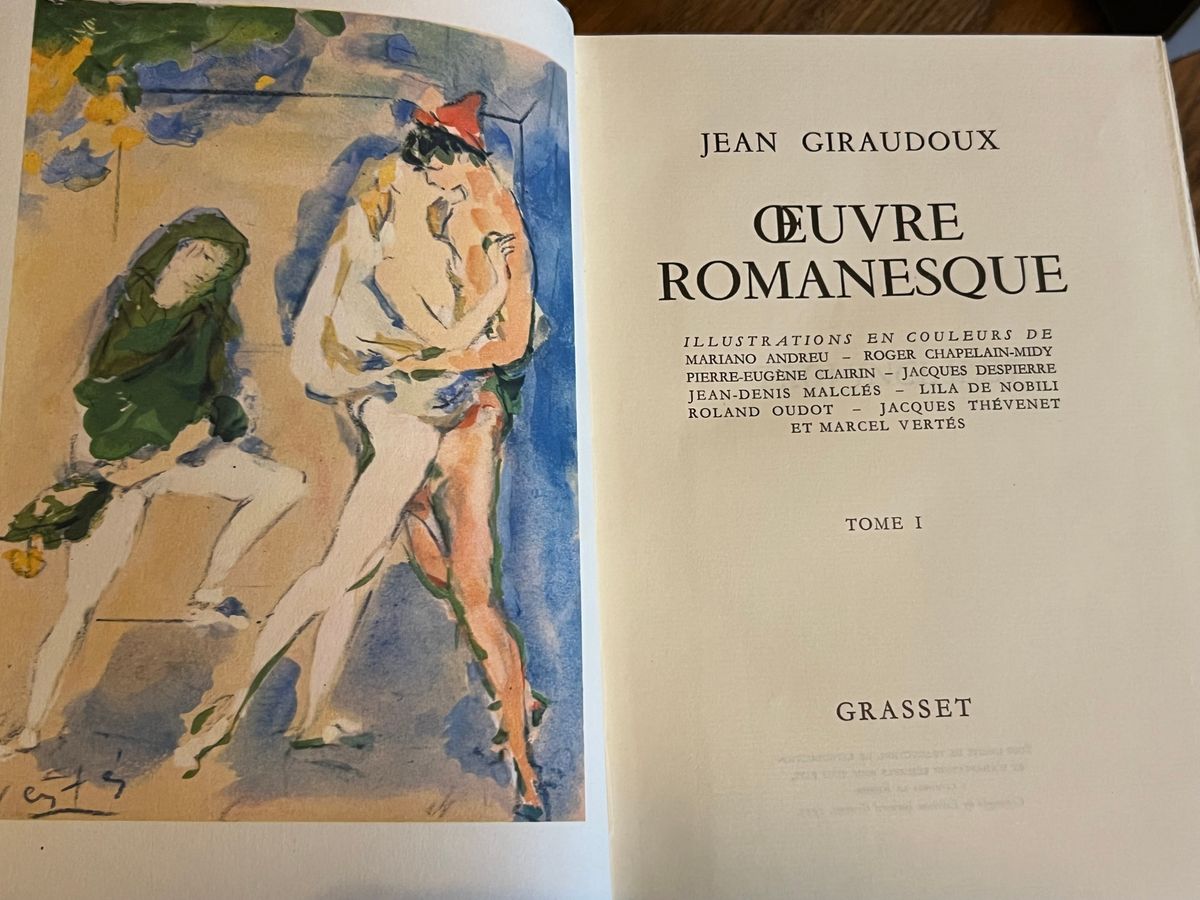 Oeuvre Romanesque-Jean Giraudoux