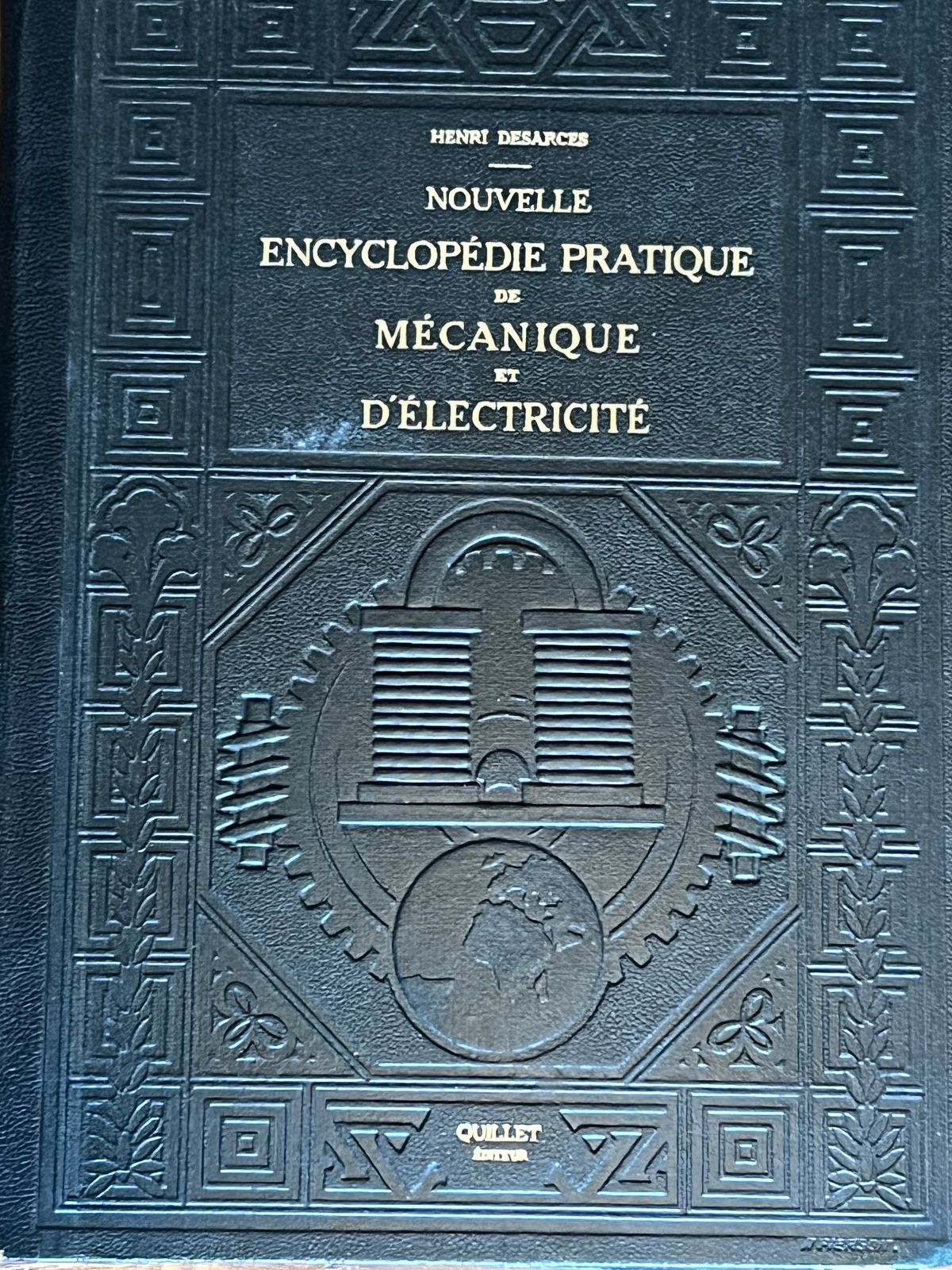 Nouvelle encyclopédie pratique de Mécanique et d'Electricité-Henri Desarces