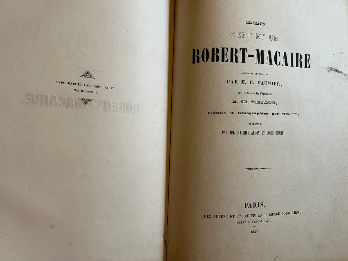 Les cent et un Robert-Macaire-Honoré Daumier