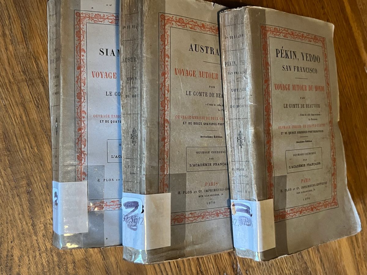 Voyage autour du monde - Australie - Pékin, Yeddo - Java, Siam, Canton-Ludovic de Beauvoir